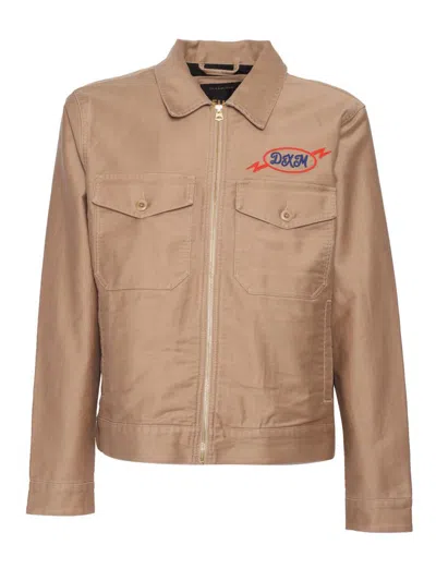 Deus Ex Machina Ride Out Work Jacket In Green