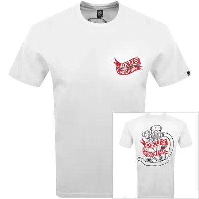 Deus Ex Machina Jailer Sappy T Shirt White