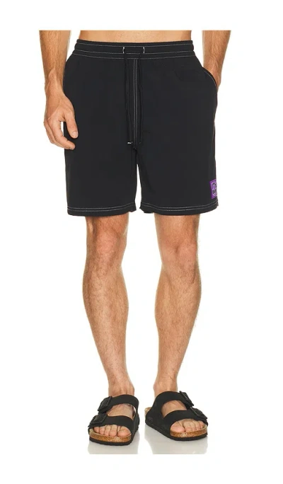 Deus Ex Machina Jasper Swim Short In Black