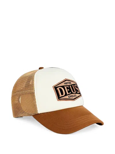 Deus Ex Machina Josel Trucker Mesh-panel Cap In Multi