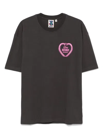 Deus Ex Machina Lady Libertine T-shirt In Grey