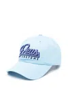 Deus Ex Machina Logo-embroidered Cap In Blue