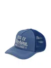 Deus Ex Machina Logo-embroidered Mesh-back Cap In Blue
