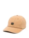 Deus Ex Machina Logo-patch Baseball Cap In Brown
