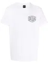 Deus Ex Machina Logo-print Round-neck T-shirt In White