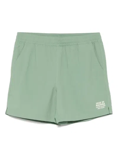Deus Ex Machina Logo-print Swim Shorts
