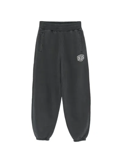 Deus Ex Machina Logo-print Track Pants In Gray