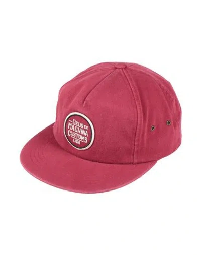 Deus Ex Machina Man Hat Burgundy Size Onesize Cotton In Red