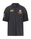 Deus Ex Machina Man Polo Shirt Black Size L Recycled Cotton In Black
