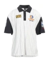 Deus Ex Machina Man Polo Shirt White Size S Recycled Cotton In White