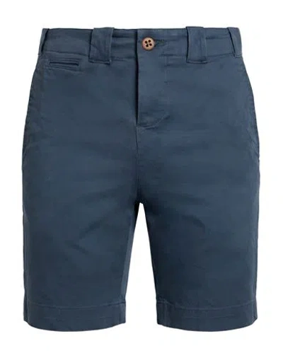 Deus Ex Machina Man Shorts & Bermuda Shorts Slate Blue Size 28 Cotton, Elastane