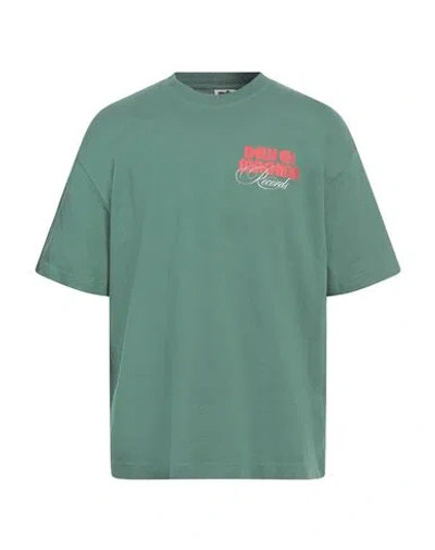 Deus Ex Machina Man T-shirt Green Size S Recycled Cotton, Cotton