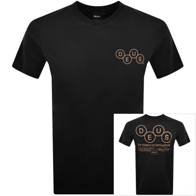 Deus Ex Machina Mechanism T Shirt Black