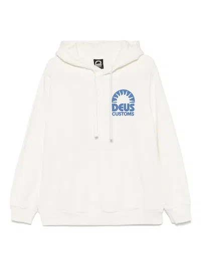 Deus Ex Machina Melodies Hoodie In White