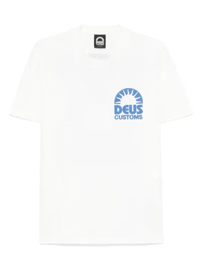 Deus Ex Machina Melodies T-shirt In White | ModeSens