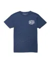 Deus Ex Machina Men's Milano Address Tee In Navy In Blue