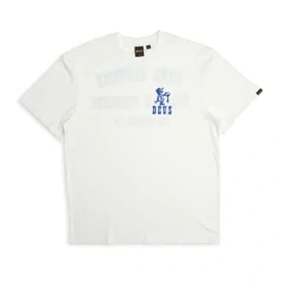 Deus Ex Machina Old Town Short-sleeved T-shirt (vintage White)