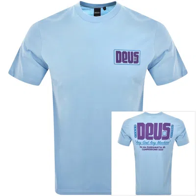 Deus Ex Machina Outage T Shirt Blue