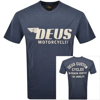 Deus Ex Machina Palermo T Shirt Blue In Multi