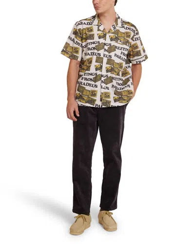 Deus Ex Machina Paradeus Shirt In Dirty White In Multi