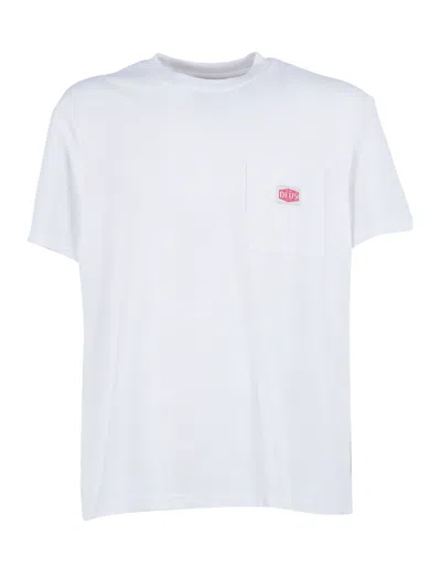 Deus Ex Machina Parts & Service Pocket Tee In White