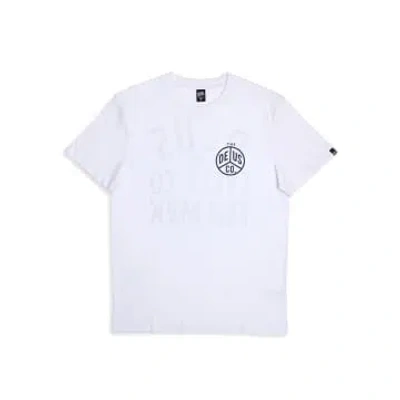Deus Ex Machina Peaces T-shirt In White