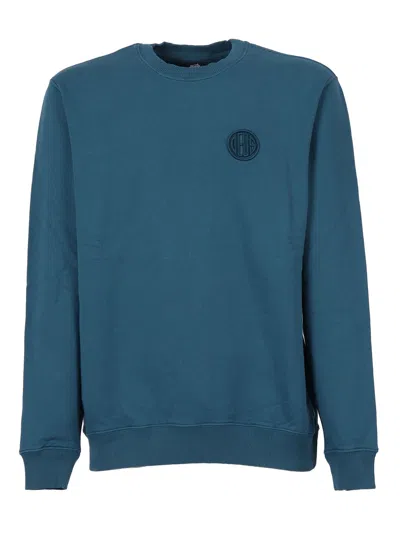 Deus Ex Machina Pill Logo Crew In Blue