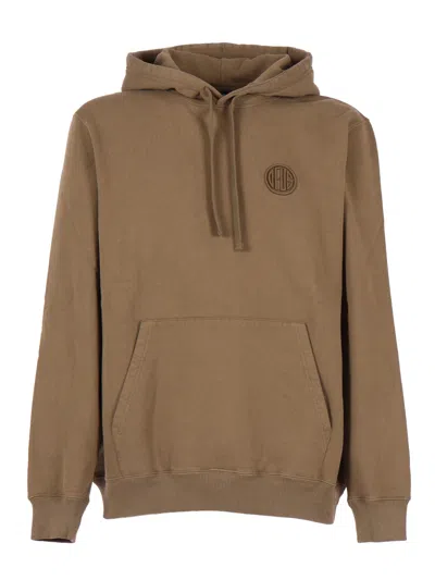 Deus Ex Machina Pill Logo Hoodie In Brown