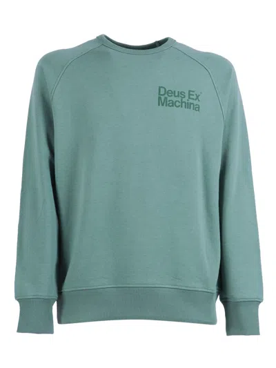 Deus Ex Machina Plenty Good Crew Sweatshirt In Green