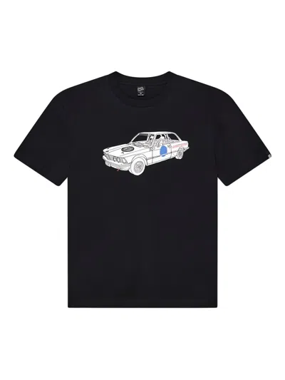Deus Ex Machina Rallyeye Graphic Tee In Black