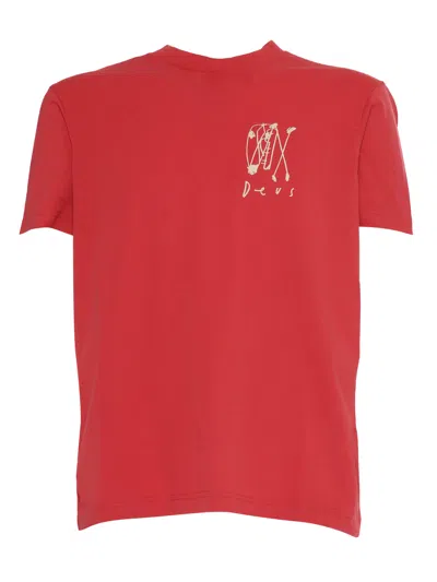 Deus Ex Machina Red Bobskull T-shirt