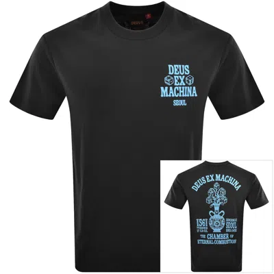 Deus Ex Machina Seoul Ceramic T Shirt Black