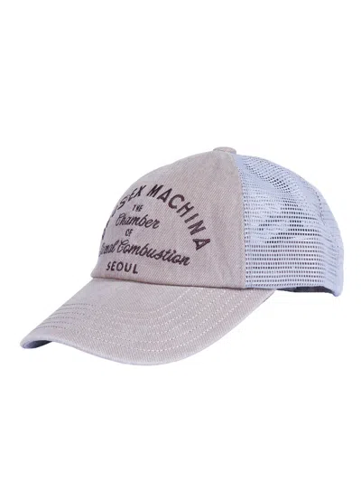 Deus Ex Machina Seoul Script Address Cap In Gray