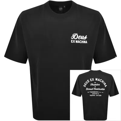 Deus Ex Machina Seoul Sign T Shirt Black