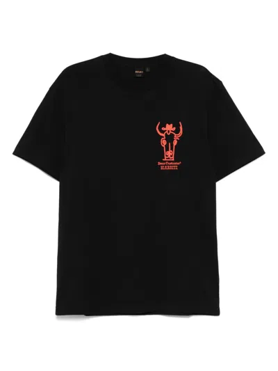 Deus Ex Machina Showdown T-shirt In Black