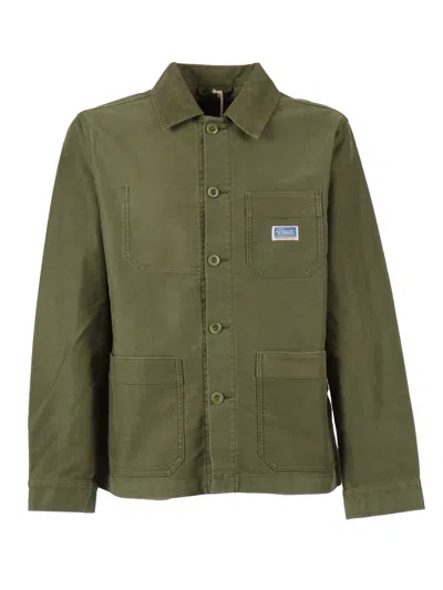Deus Ex Machina Speedshop Chore Jacket In Green