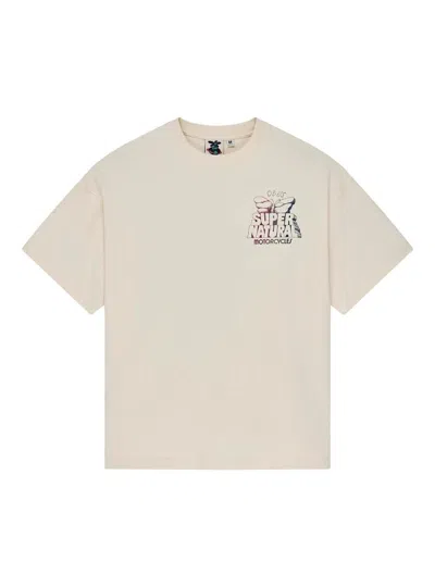 Deus Ex Machina Temple Torque Os Tee In Neutral