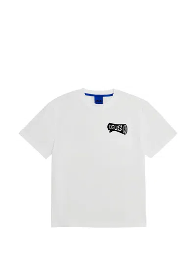 Deus Ex Machina The Log Tee Log-print T-shirt In White