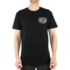 DEUS EX MACHINA TOKYO ADDRESS TEE IN BLACK