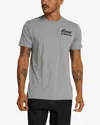 Deus Ex Machina Ibiza Adress Pocket Tee Grey Marl In Grey