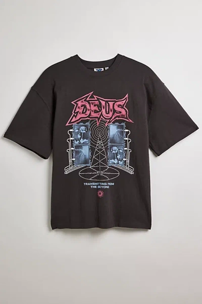 Deus Ex Machina Transmission Tee In Anthracite, Men's At Urban Outfitters