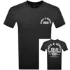 Deus Ex Machina Troop T Shirt Black In Black