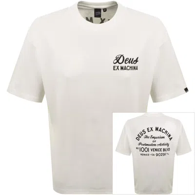 Deus Ex Machina Venice Sign T Shirt White