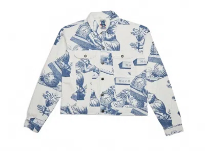 Deus Ex Machina Women's Dream Machine Jacket In Indigo In Multi