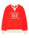 Deus Ex Machina Specter R&d Crew Sweatshirt In Red