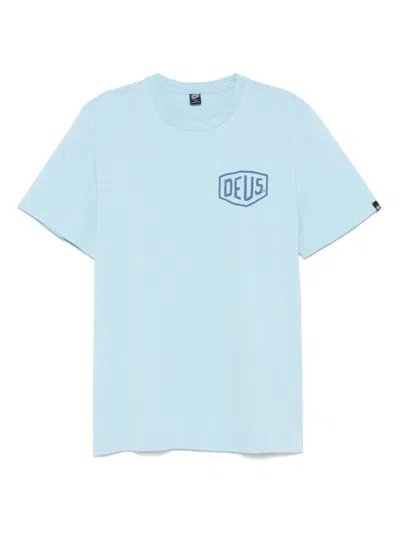Deus Light Blue Biarritz Address T-shirt