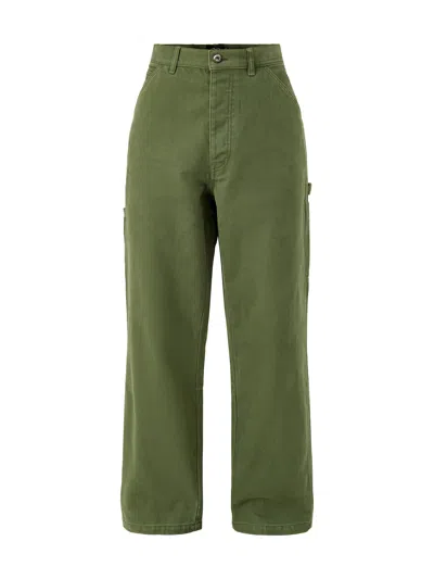 Deus Mens Big Fella Overdye Trouser In Green