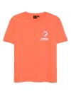 Deus Orange Raptor T-shirt In Orange