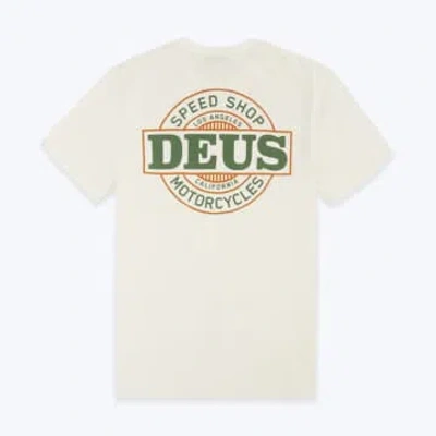 Deus T -shirt Hot Streak God In White