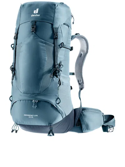 Deuter Aircontact Lite 40+10 Trekking Backpack In Blue